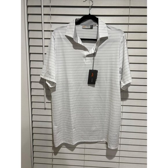 KJUS Striped Polo Shirt NWT - Size XL
